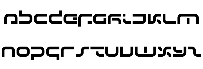 IJ19 Font LOWERCASE