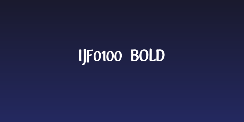 IJF0100 Bold Social Header
