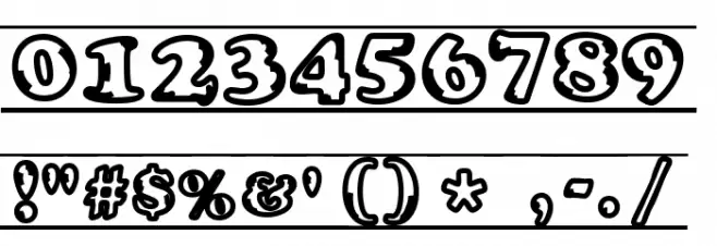 ijifufont Blade Font Alte caractere