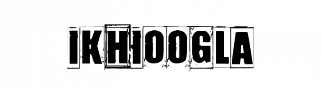 IKHIOOGLA  Frei Schriftart Herunterladen