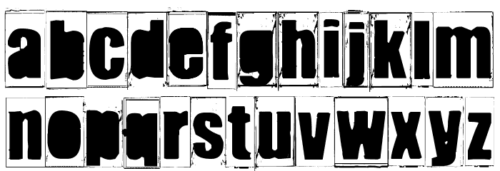 IKHIOOGLA2 Font LOWERCASE