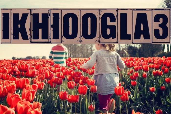 IKHIOOGLA3 Font examples
