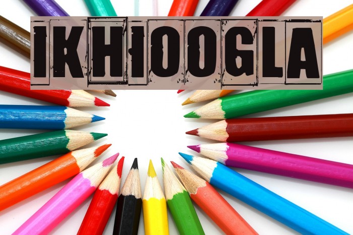 IKHIOOGLA Font examples