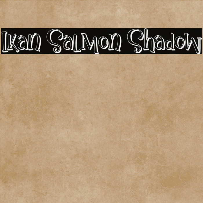 Ikan Salmon Shadow Example 1