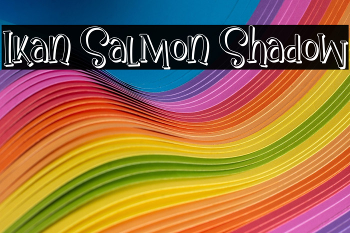 Ikan Salmon Shadow Example 3