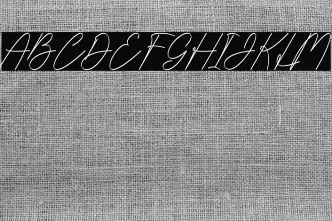 Ikan Tongkol Font examples