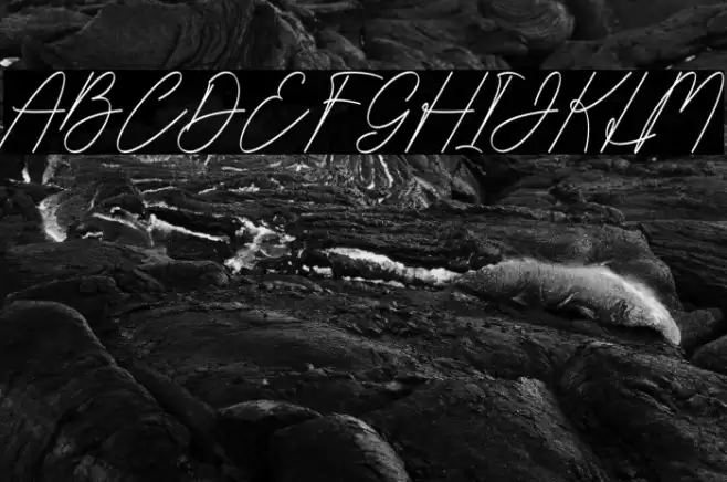 Ikan Tongkol Font examples