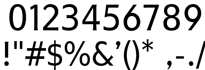 IkariusADFStd-Regular Font OTHER CHARS