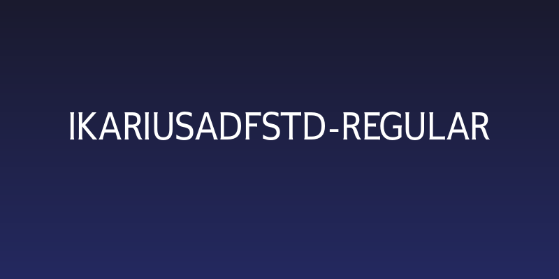 IkariusADFStd-Regular Social Header