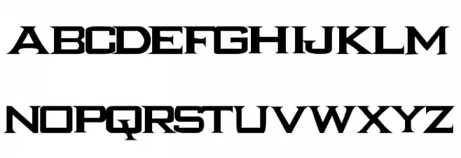 Ikarus Regular Шрифта ВЕРХНИЙ