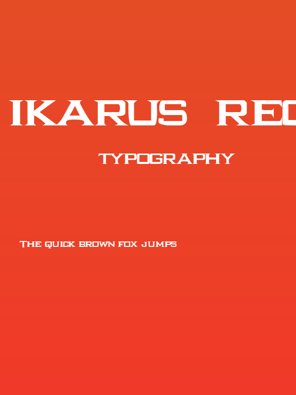 Ikarus  Regular Poster