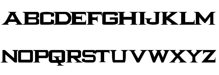 Ikarus Regular Schriftart Kleinbuchstaben