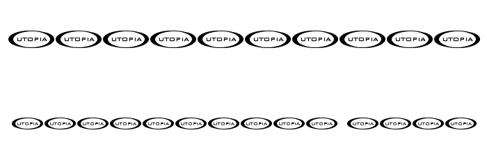 Ikarus Turbulence Font OTHER CHARS