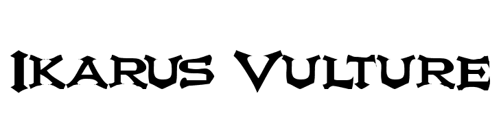Ikarus Vulture  Descarca Fonturi Gratis