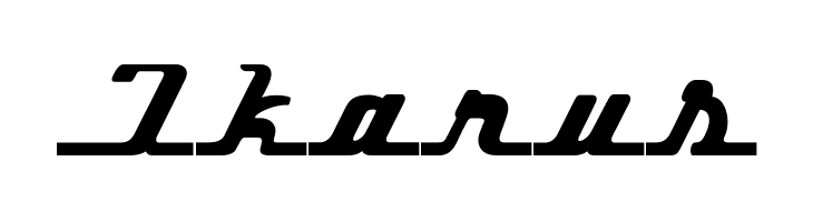 Ikarus Font