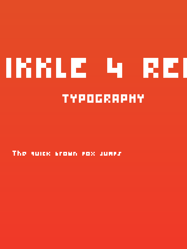 Ikkle 4 Regular Poster