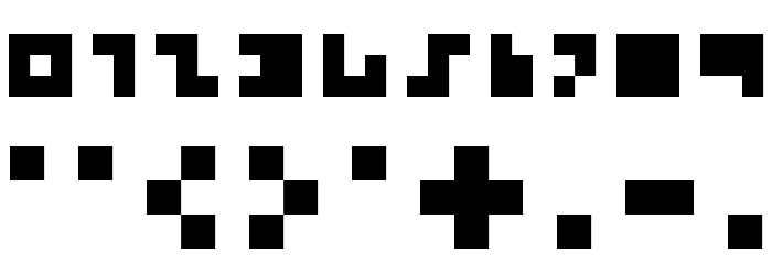 Ikkle Regular Font OTHER CHARS