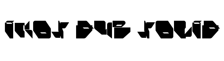 Ikos Dub Solid  नि: शुल्क फ़ॉन्ट्स डाउनलोड