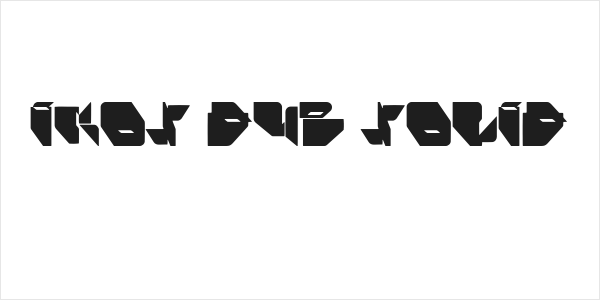 Ikos Dub Solid Logo