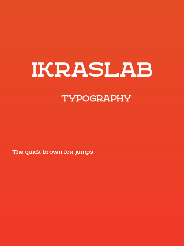 IkraSlab Poster