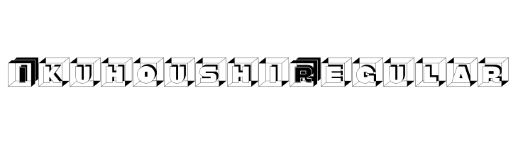Ikuhoushi Regular  नि: शुल्क फ़ॉन्ट्स डाउनलोड