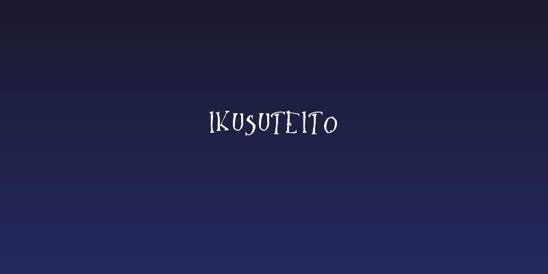 Ikusuteito Social Header