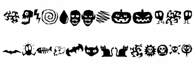 ILL oCtoBer フォント 大文字