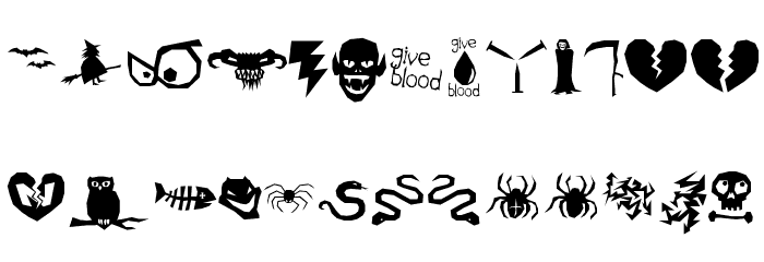 ILL oCtoBer Font LOWERCASE