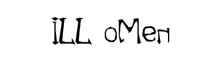ILL oMen फ़ॉन्ट