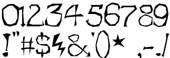 ILL oMen Font OTHER CHARS