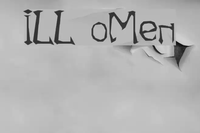 ILL oMen Font examples