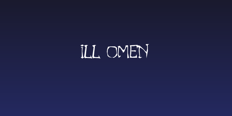 ILL oMen Social Header