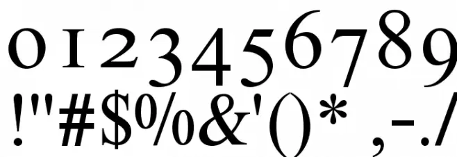 ILPRumanianB100 Font OTHER CHARS