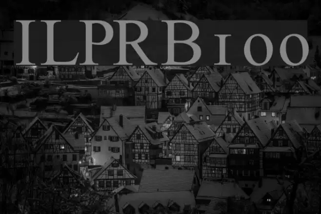 ILPRumanianB100 Font examples