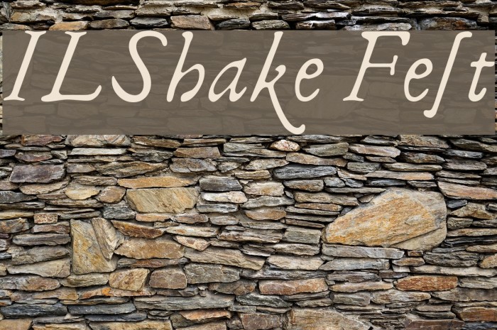 ILShakeFest Font examples