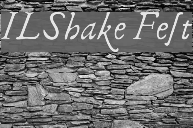 ILShakeFest Font examples