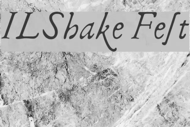 ILShakeFest Font examples