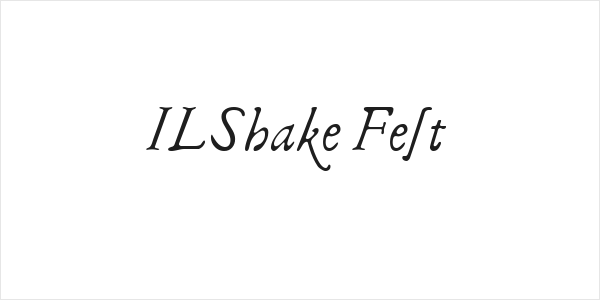 ILShakeFest Logo