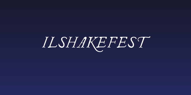 ILShakeFest Social Header