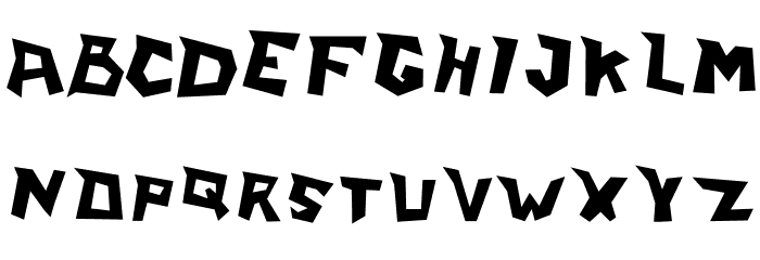ILearnFromWall Font LOWERCASE