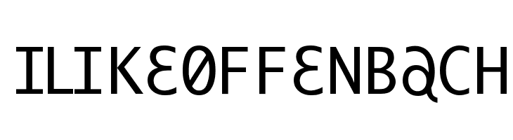ILikeOffenbach  font caratteri gratis