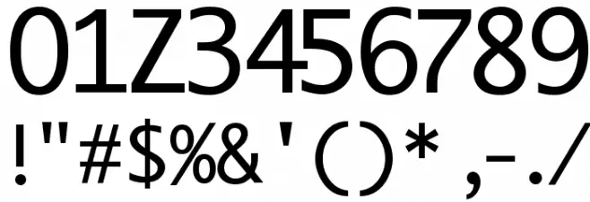 ILikeOffenbach Font OTHER CHARS