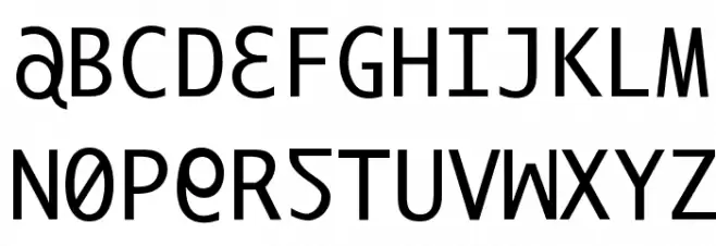 ILikeOffenbach Font LOWERCASE