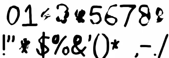 ILikeTurtles Font OTHER CHARS