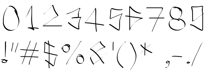 ILostItInTheStreet Font OTHER CHARS