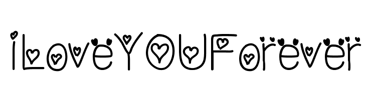 ILoveYOUForever  免费字体下载