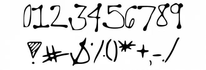 ILoveyouSoMuch Font OTHER CHARS