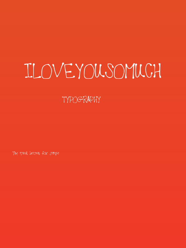 ILoveyouSoMuch Poster