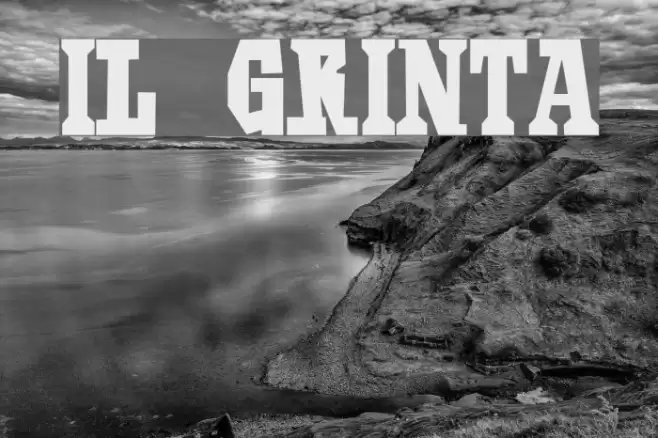 Il Grinta Font examples
