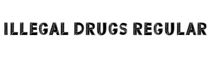 Illegal Drugs Regular नि: शुल्क फ़ॉन्ट्स डाउनलोड